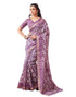 Siril Women'S Cotton Printed Zari Stripe Saree With Unstitched Blouse Piece